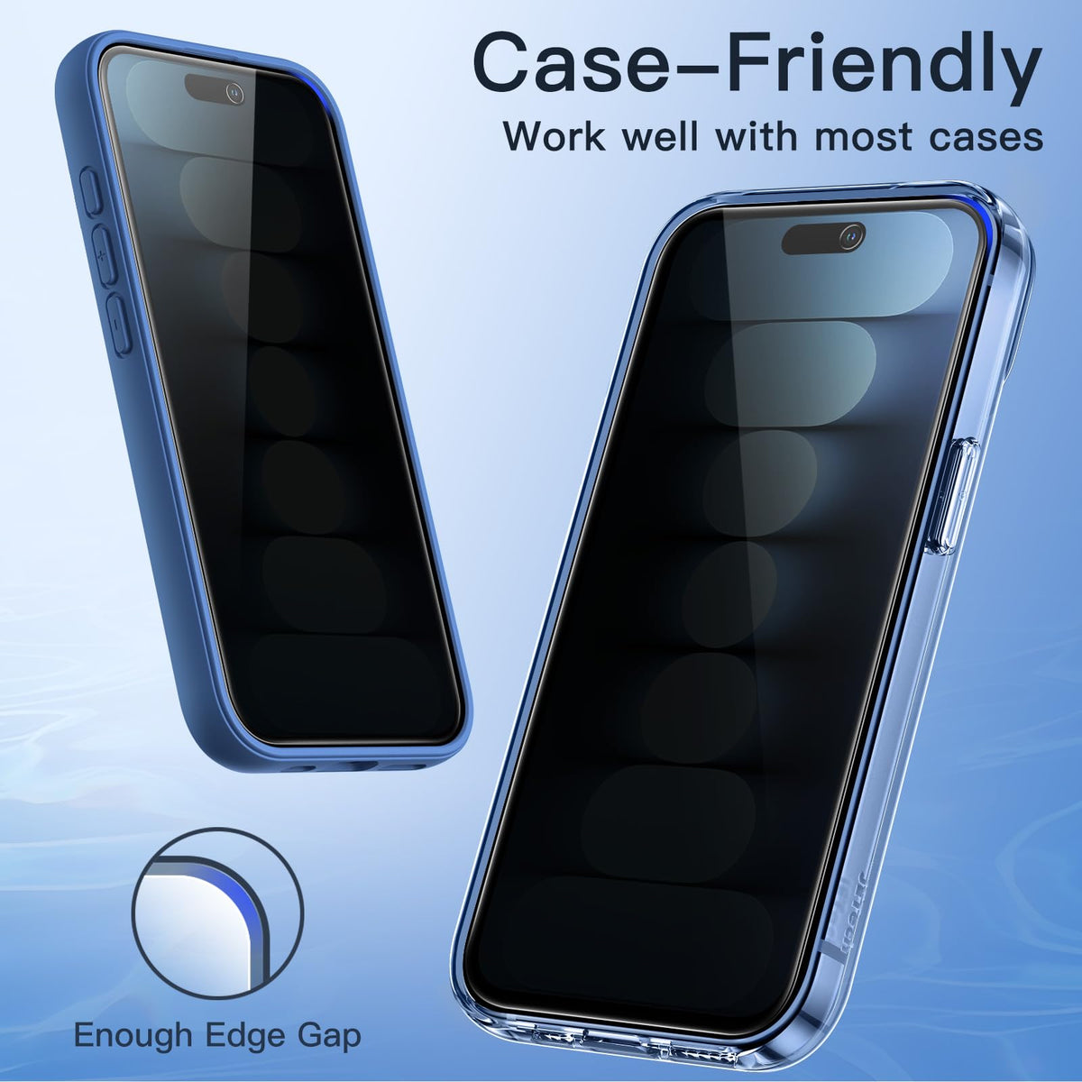 JETech Privacy Screen Protector for iPhone 18 Pro, 2-Pack