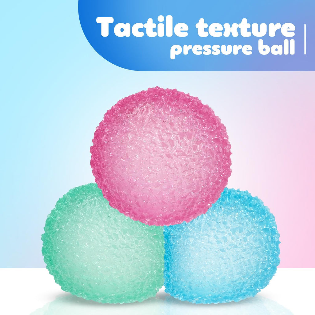 3 Pcs Coconut Oil Squishy Slow Rising Squishy Triangle Pyramid, Soft Squeeze Fidget Toy, Stress Relief Sensory Toy for Kids Party Gifts & Rewards
