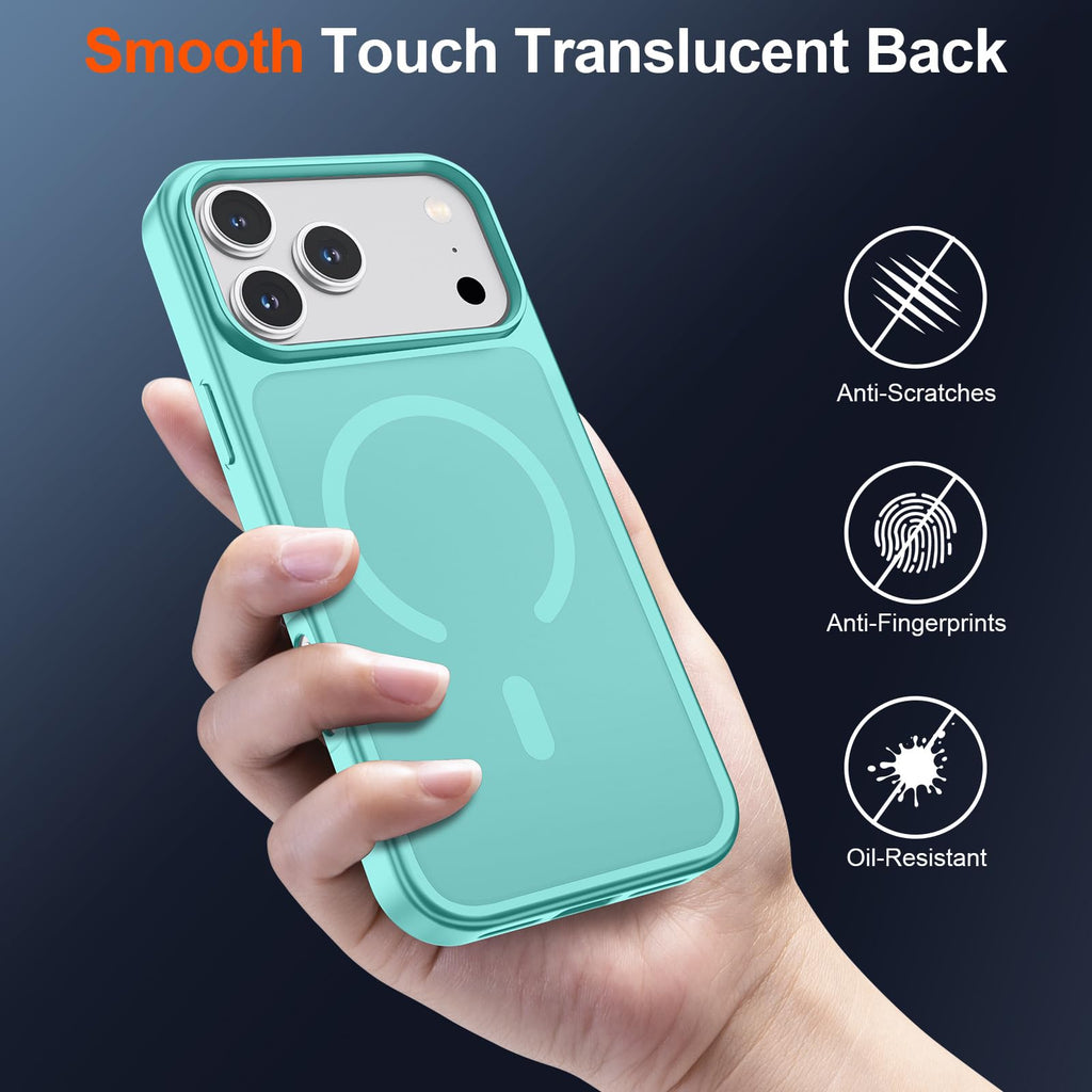 SUPFINE Magnetic for iPhone 18 Pro Max/17 Pro Max Case Dark Blue