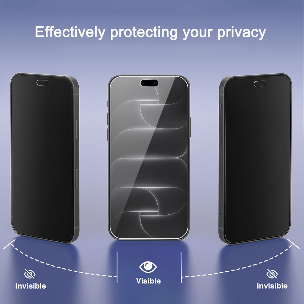 Ailun Privacy Screen Protector+Camera Lens Protector for iPhone 17 Pro Max