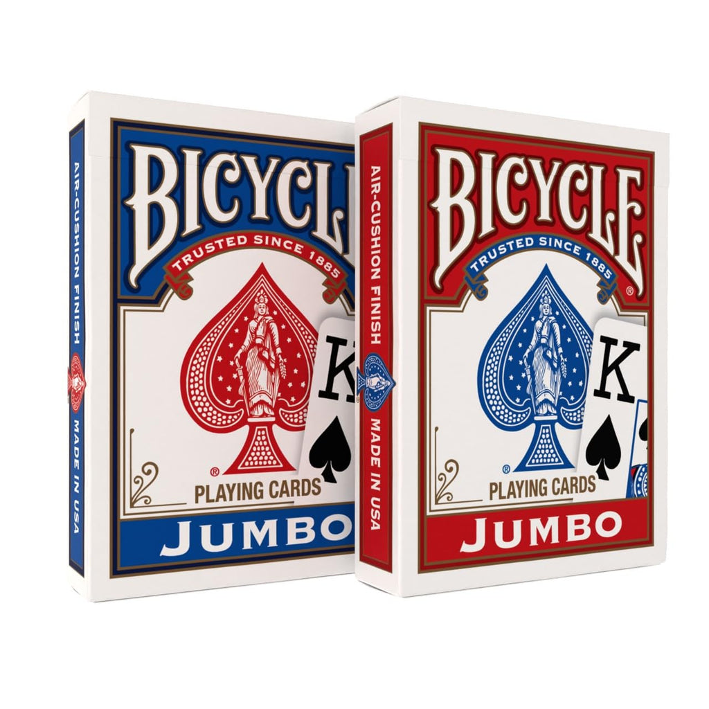 Bicycle Playing Cards 2 Pack Standard Poker Size Red and Blue