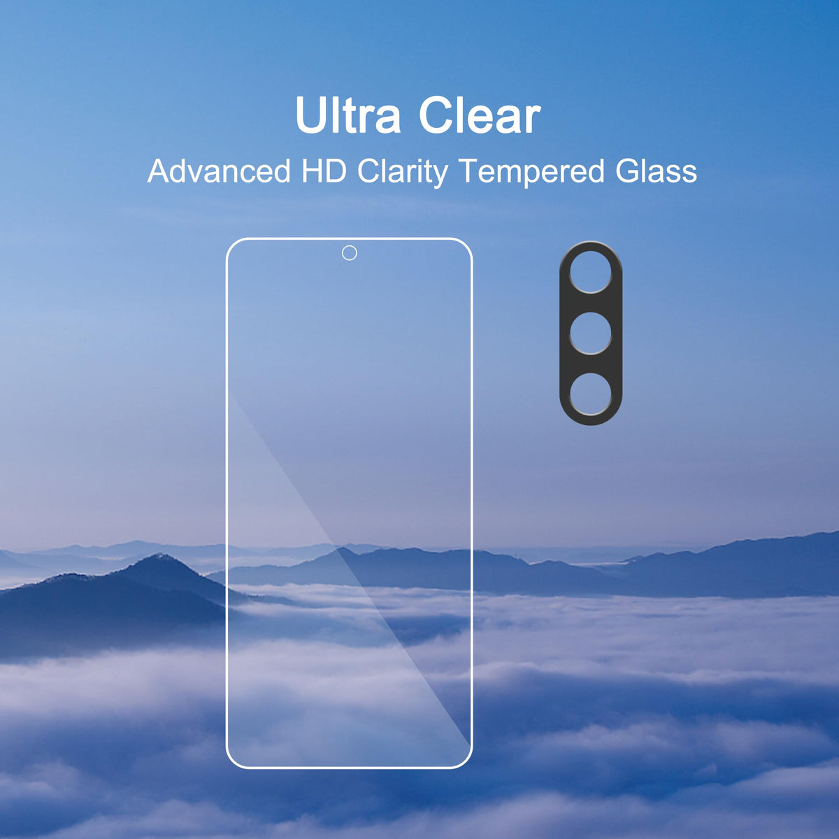 Ailun Screen Protector + Camera Lens Protector for Galaxy S24+ / S24 Plus