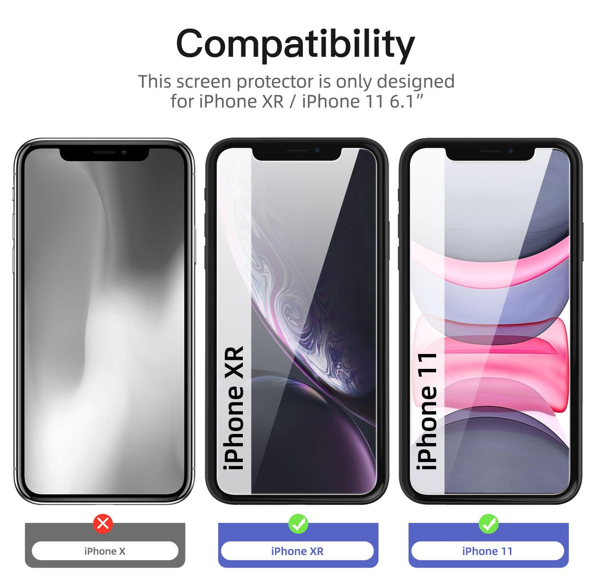NEW'C for iPhone 16, iPhone 15 Screen Protector Installation Tool Included