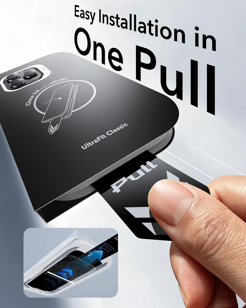 ESR 3 Pack for iPhone 17 Pro Screen Protector, Classic