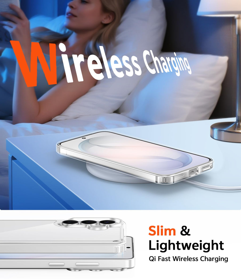 FNTCASE for Moto G-Power-5G-2026/2025 Clear Case with Screen Protector