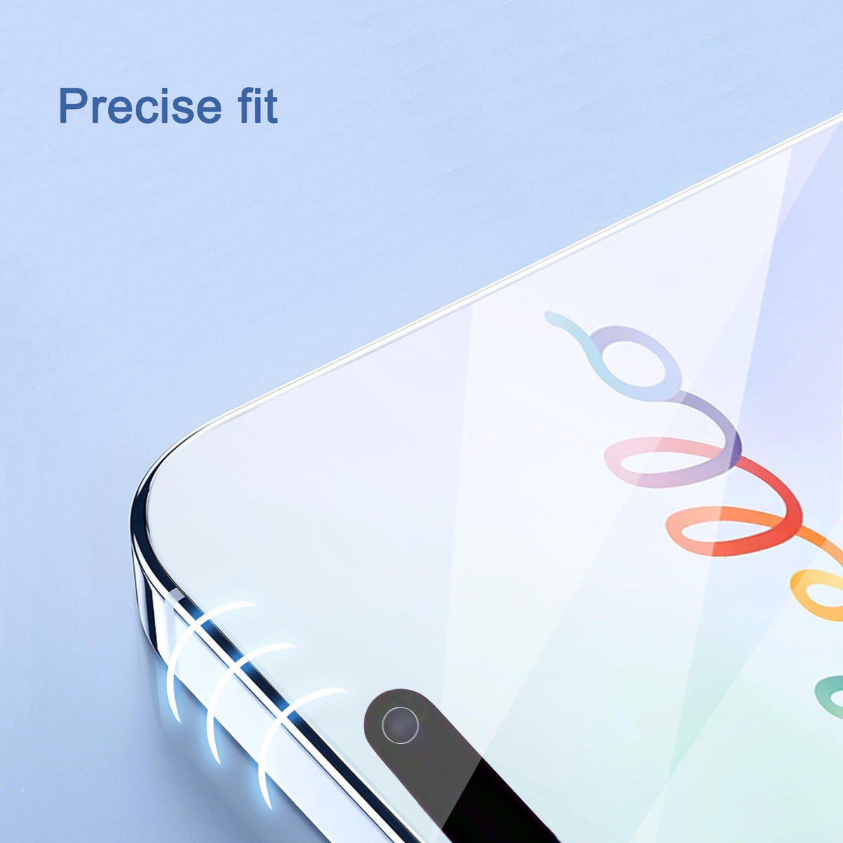 Ailun Screen Protector + Camera Lens Protector for iPhone 16, 3+3 Pack