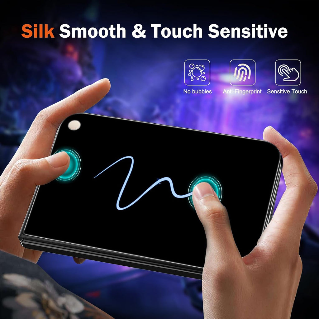 Ferilinso 3 Pack Privacy Screen Protector for iPhone Duo, Tempered Glass