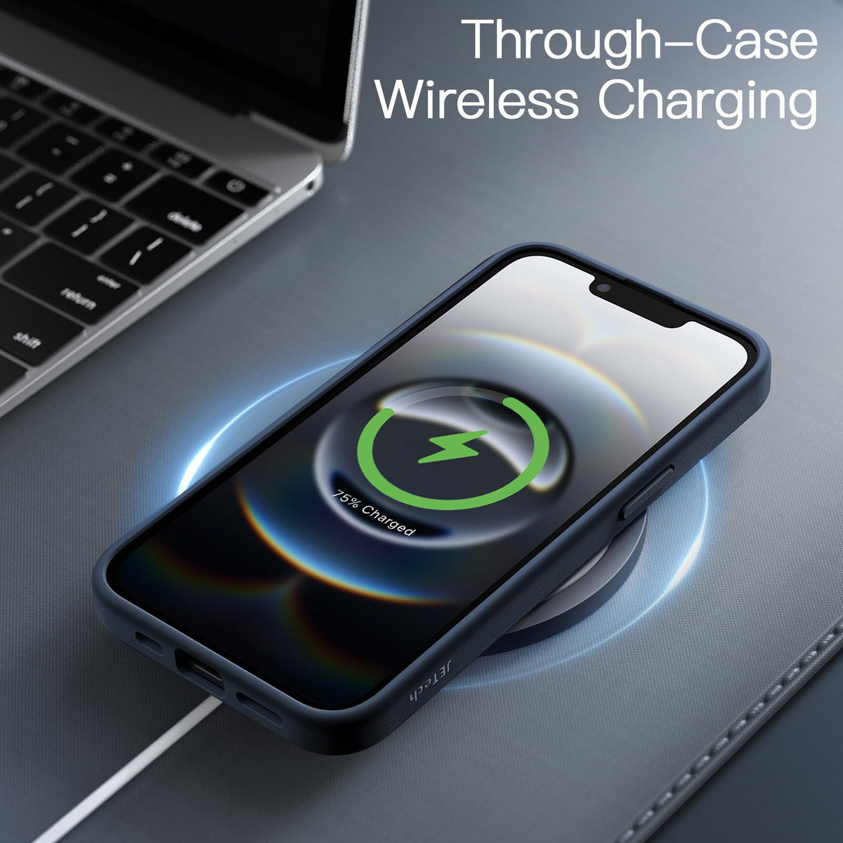 JETech Matte Case for iPhone Air, Black