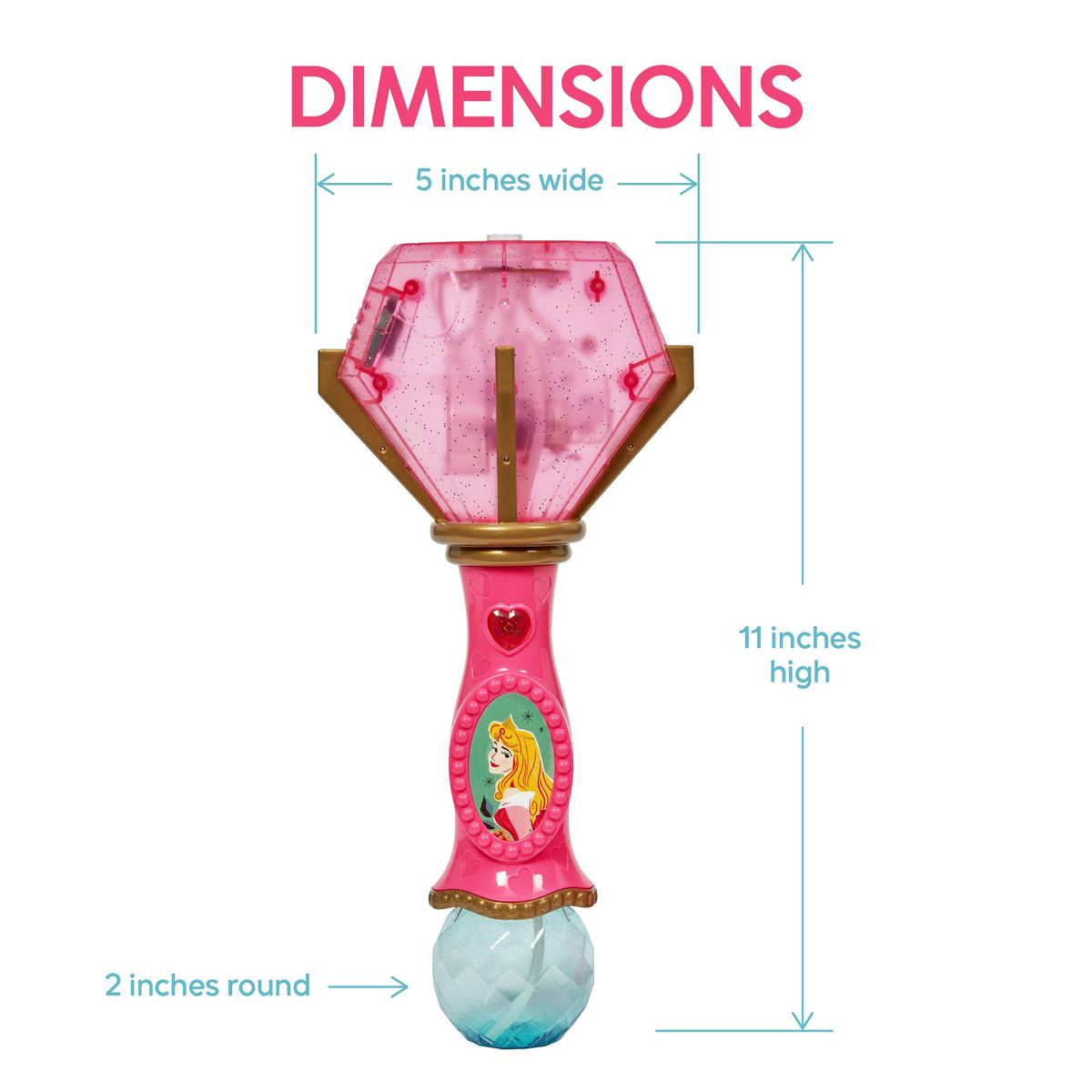 Little Kids Paw Patrol Marshall Light and Sound Musical Bubble Wand, Includes Bubble Solution