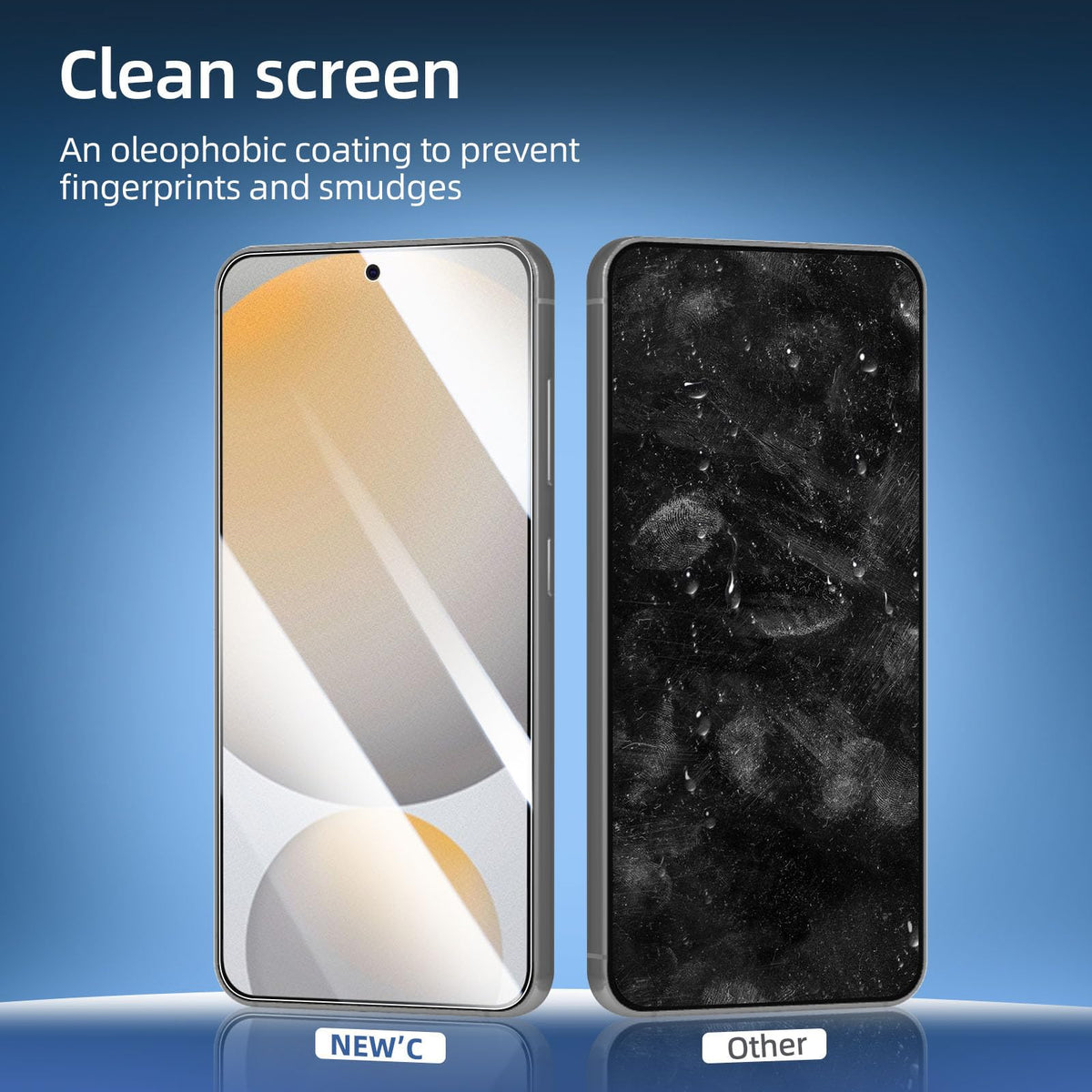 NEW'C for Samsung Galaxy S23 6.1" (SM-S911),Screen Protector Tempered Glass