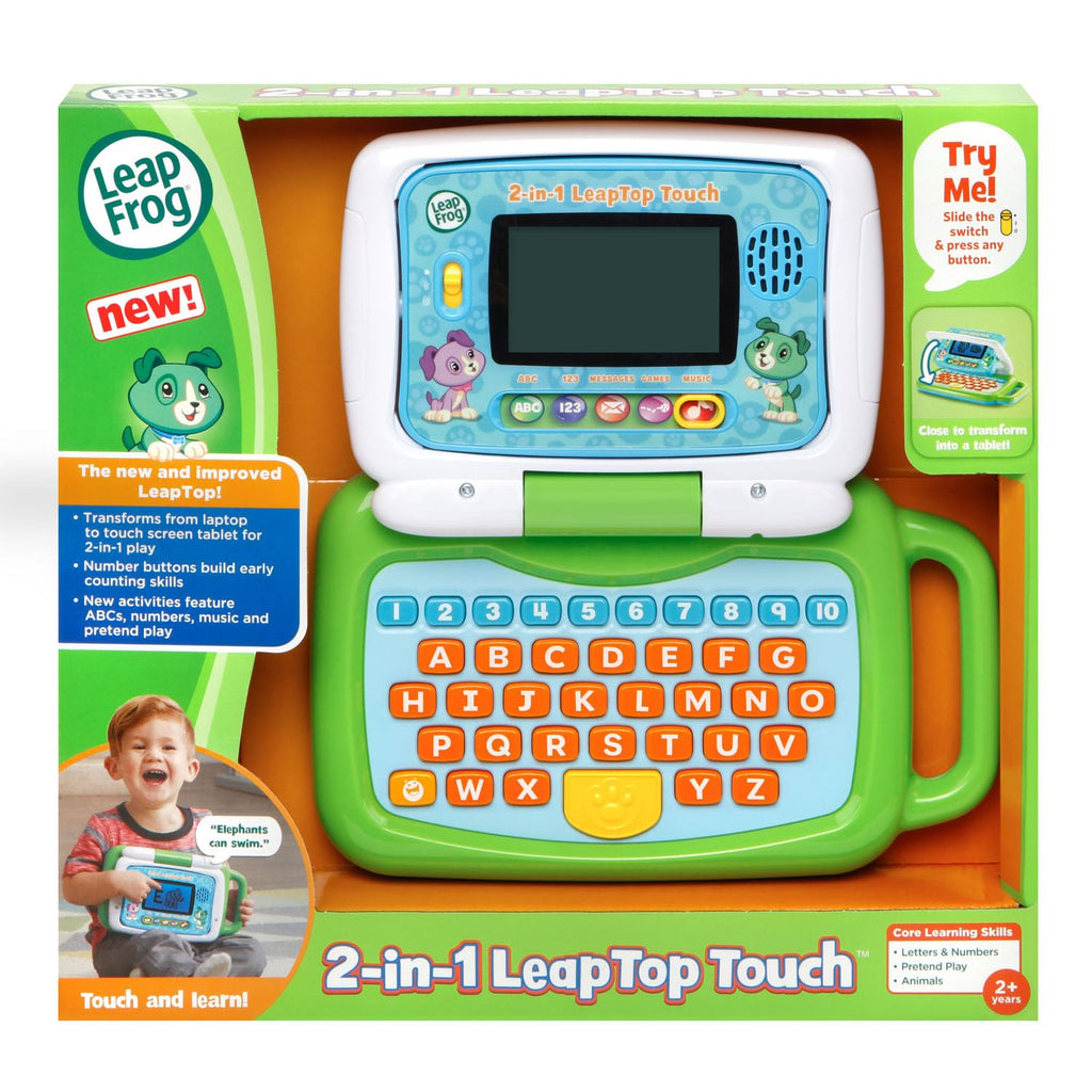 LeapFrog 2-in-1 LeapTop Touch, Pink