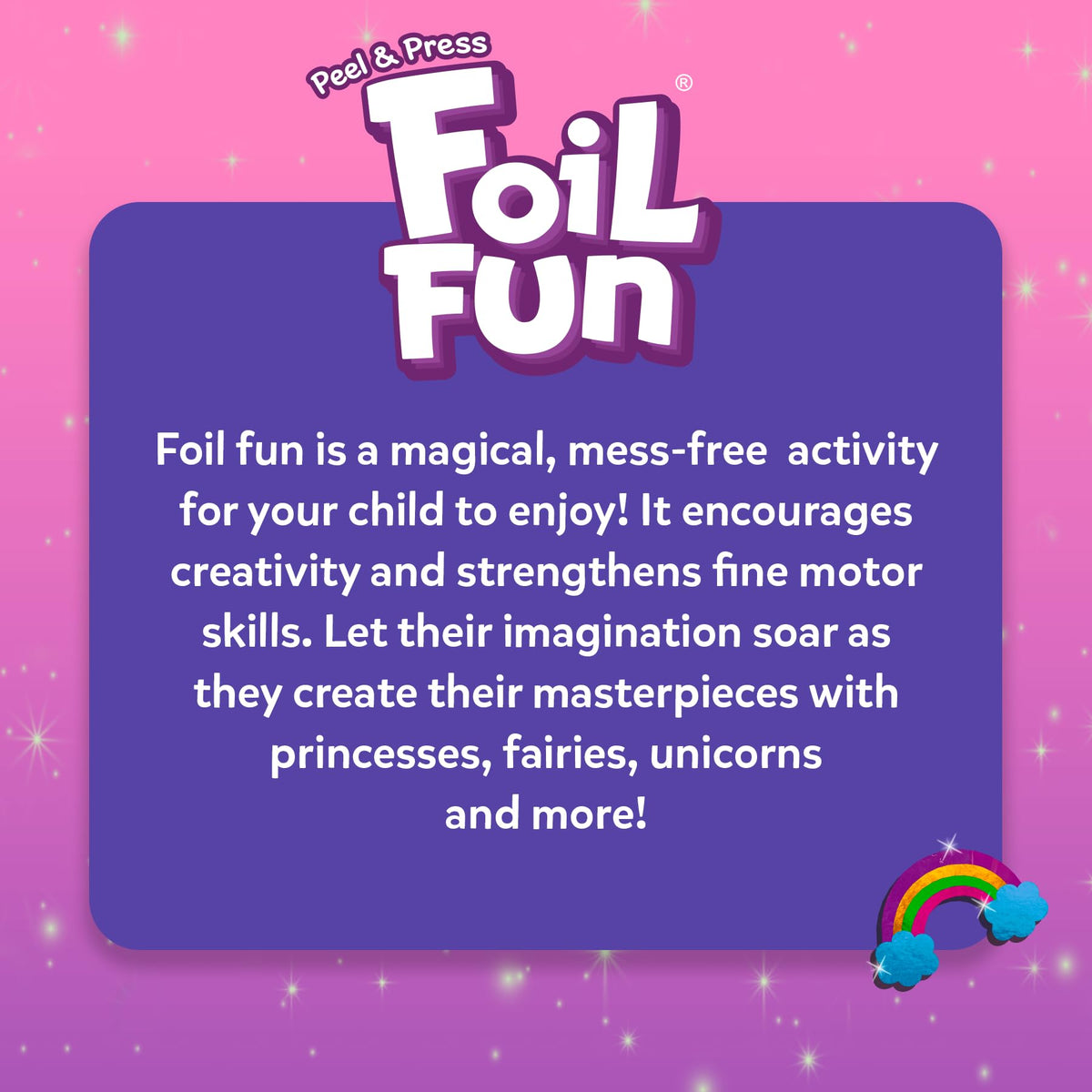 Skillmatics Foil Fun Girl Power, Foil Art & Craft Activity, Gift for Tweens