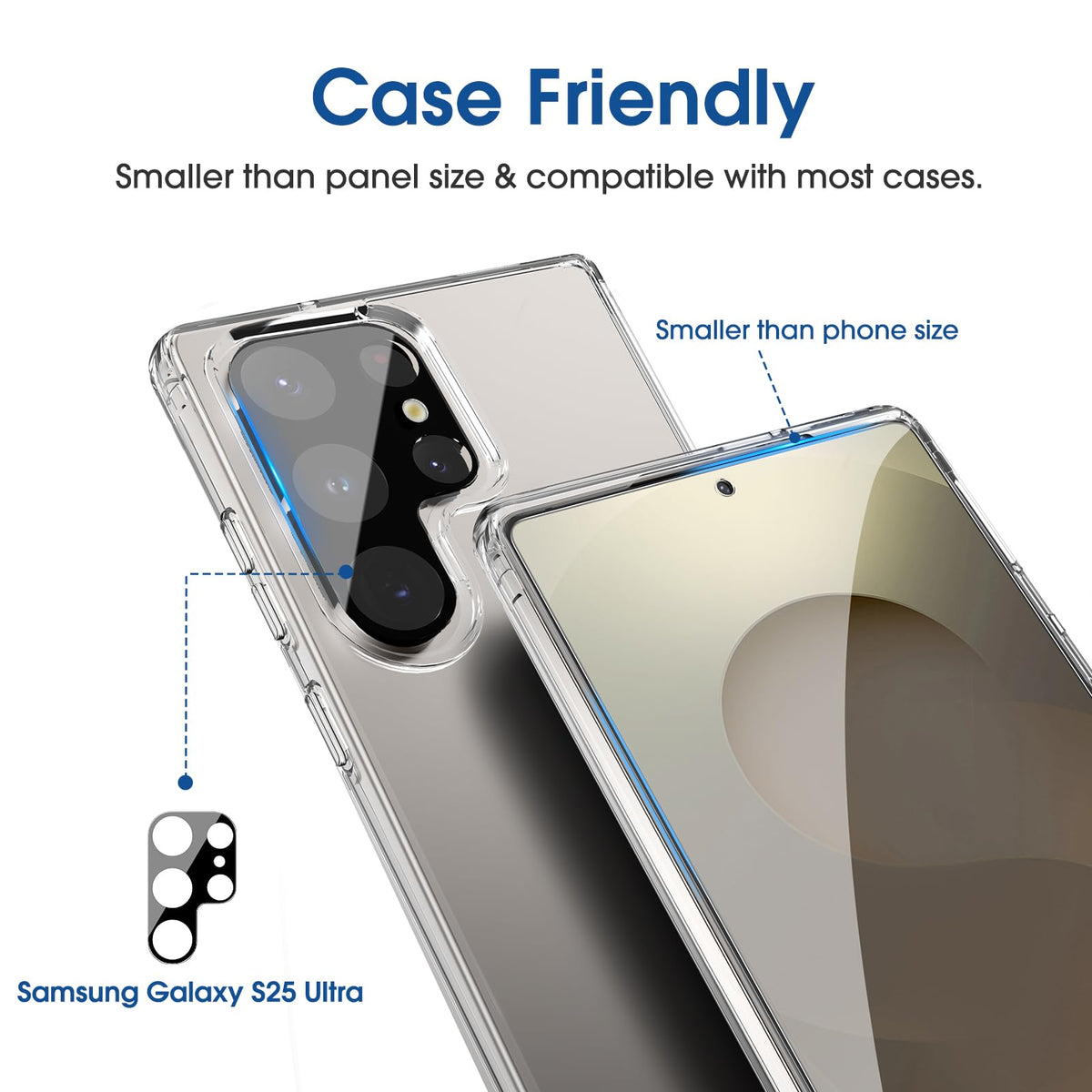 amFilm OneTouch for Samsung Galaxy S24 Ultra Screen Protector TemperedGlass