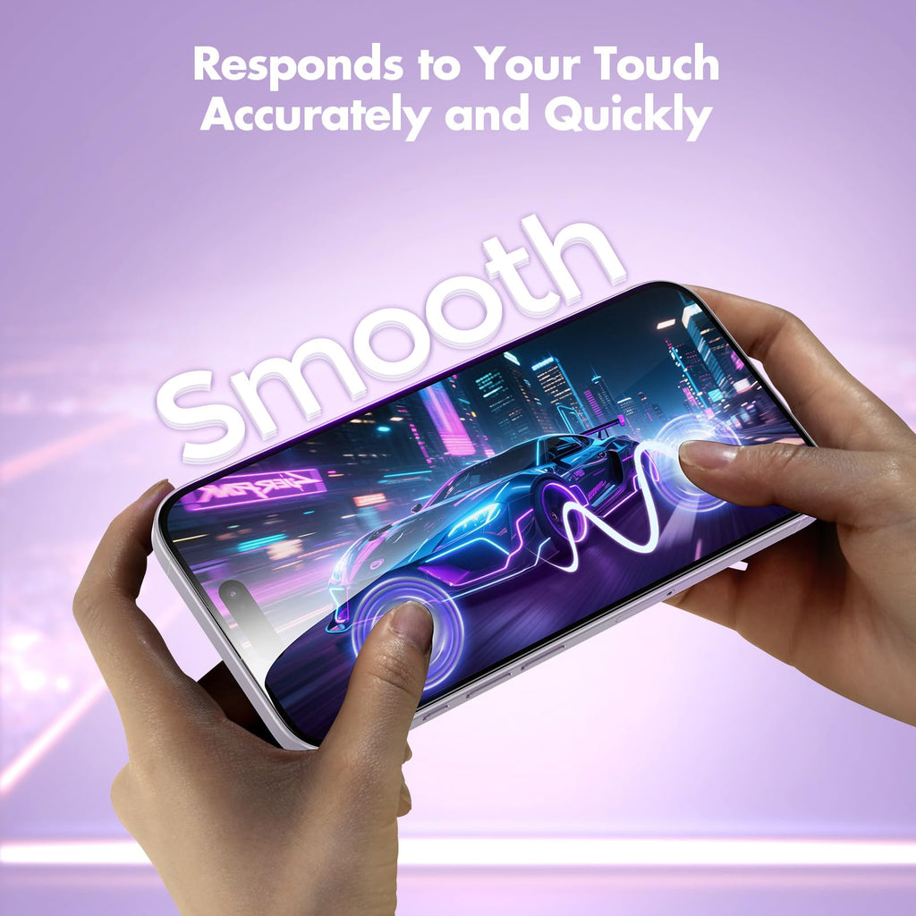 UNBREAKcable Privacy Screen Protector for iPhone 16 Pro Max, Full Coverage