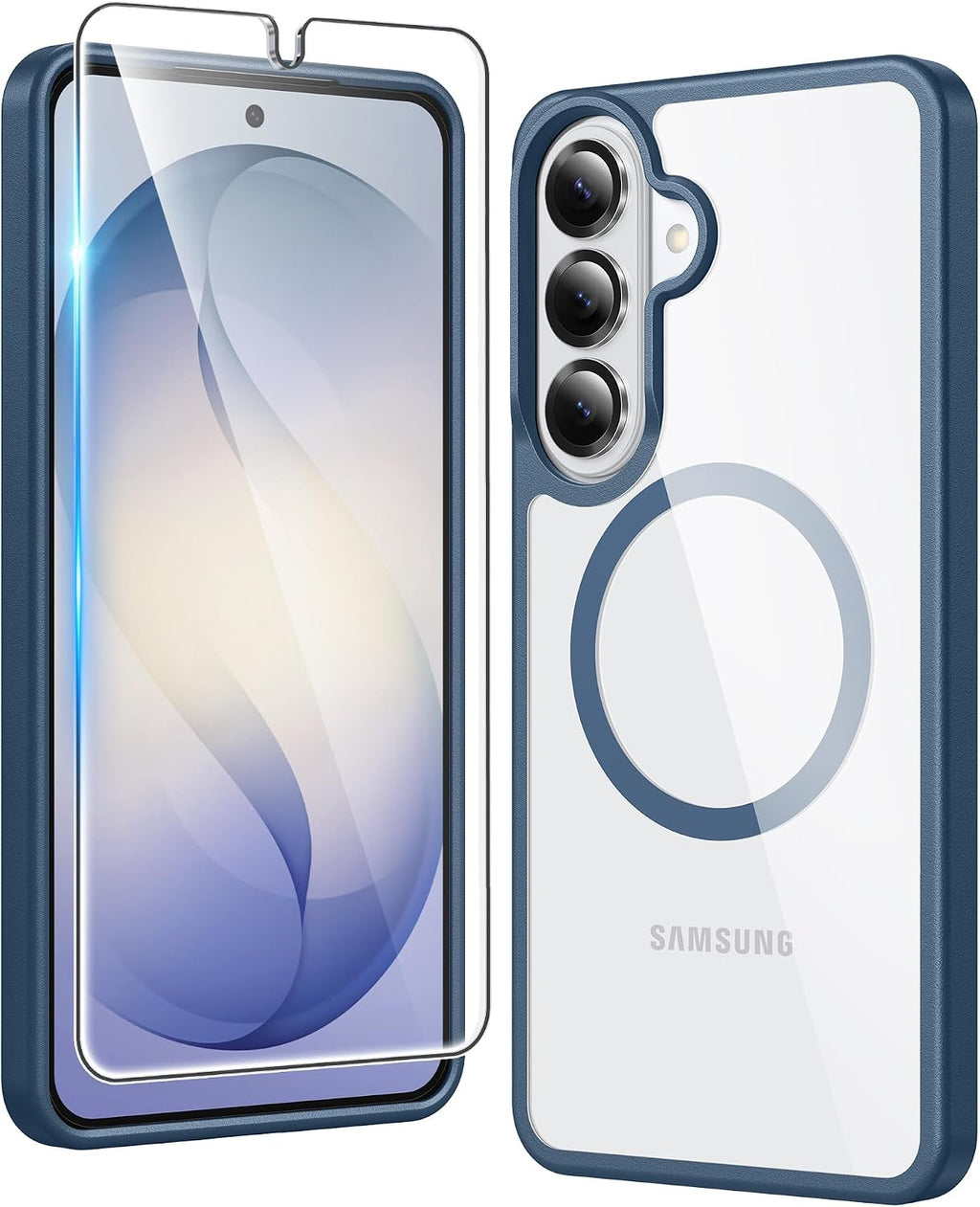 FNTCASE for iPhone 18 Pro Case / 17 Pro Case Clear with Screen Protector