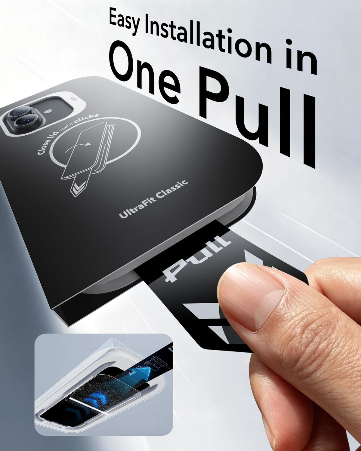 ESR 3 Pack for iPhone 17 Pro Screen Protector, Classic