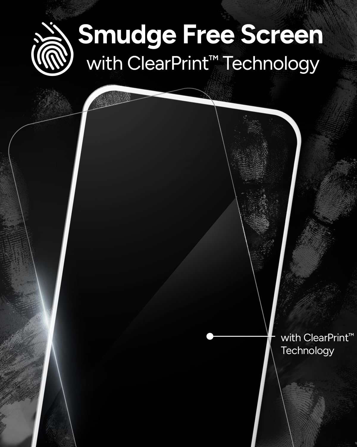 ZAGG Glass+ Screen Protector for iPhone 18 Pro Max/iPhone 17 Pro Max