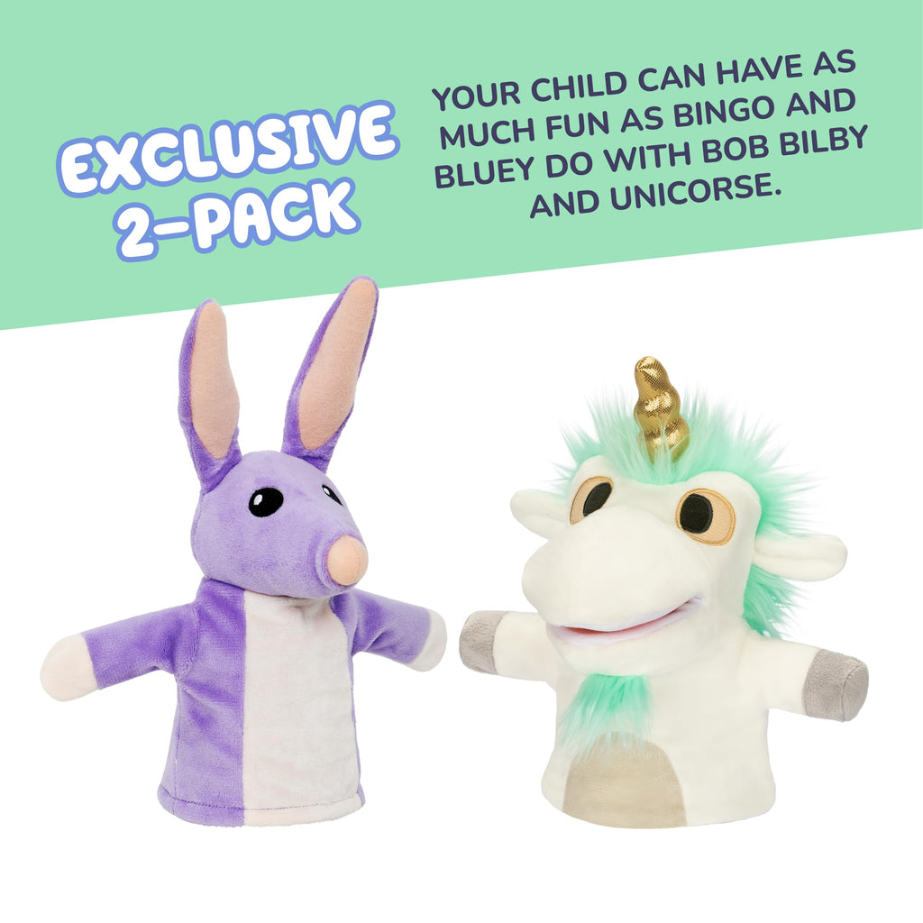 Bluey Friends 3 Pack Plush Toys, Lucky, Chloe and Coco