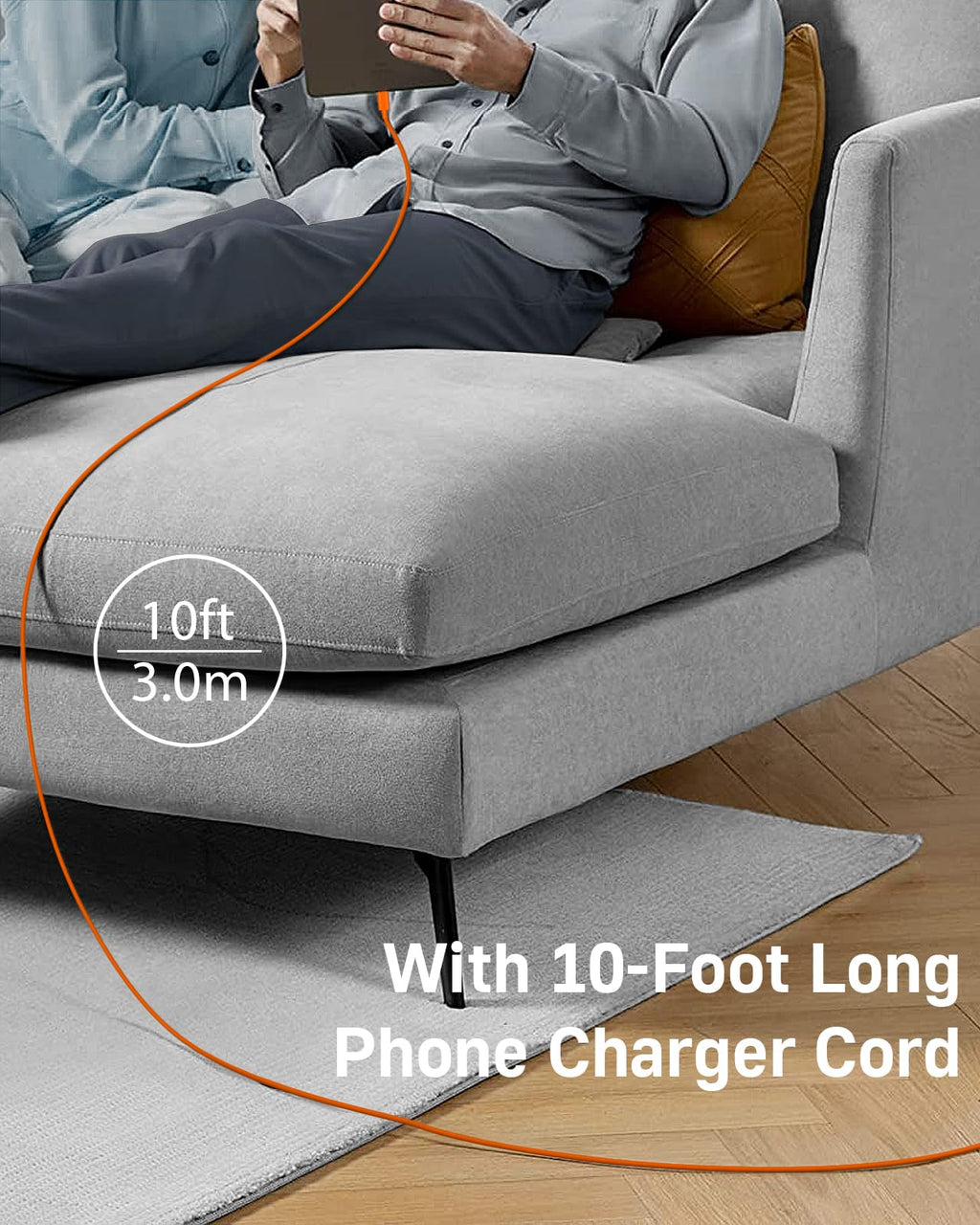 CXX 10FT iPhone 14/13/12 Charger 20W Fast Charging [MFi Certified]