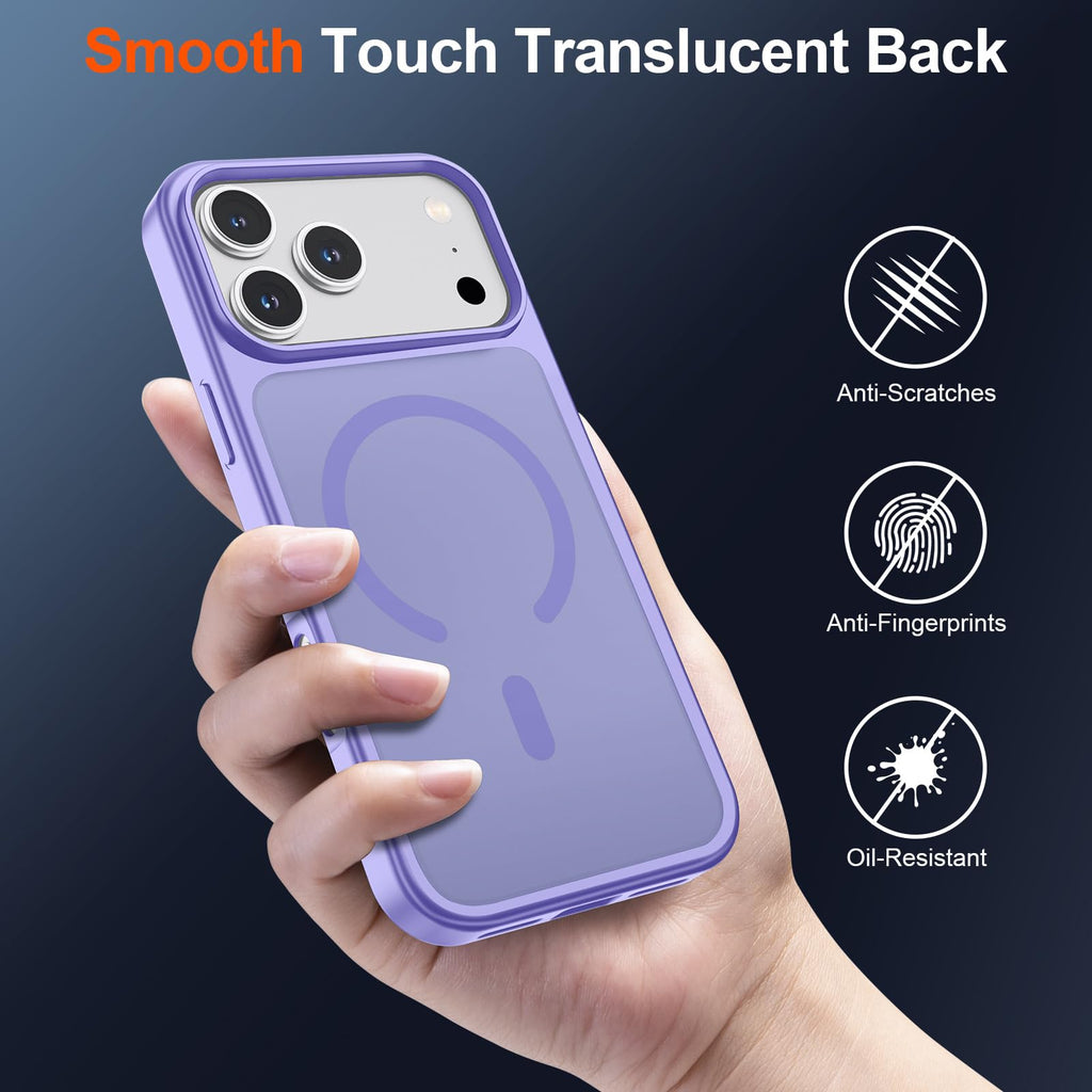 SUPFINE Magnetic for iPhone 18 Pro Max/17 Pro Max Case Dark Blue