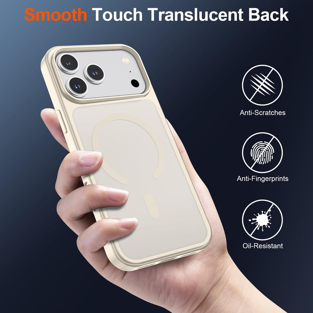 SUPFINE Magnetic for iPhone 18 Pro Max/17 Pro Max Case Dark Blue