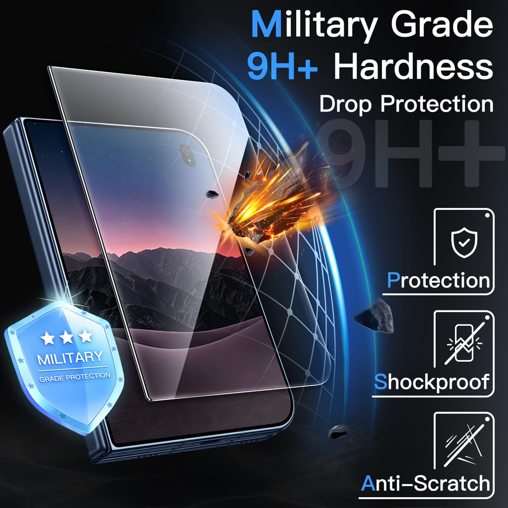 JETech Screen Protector for iPhone 18 Pro Max/17 Pro Max, 3-Pack