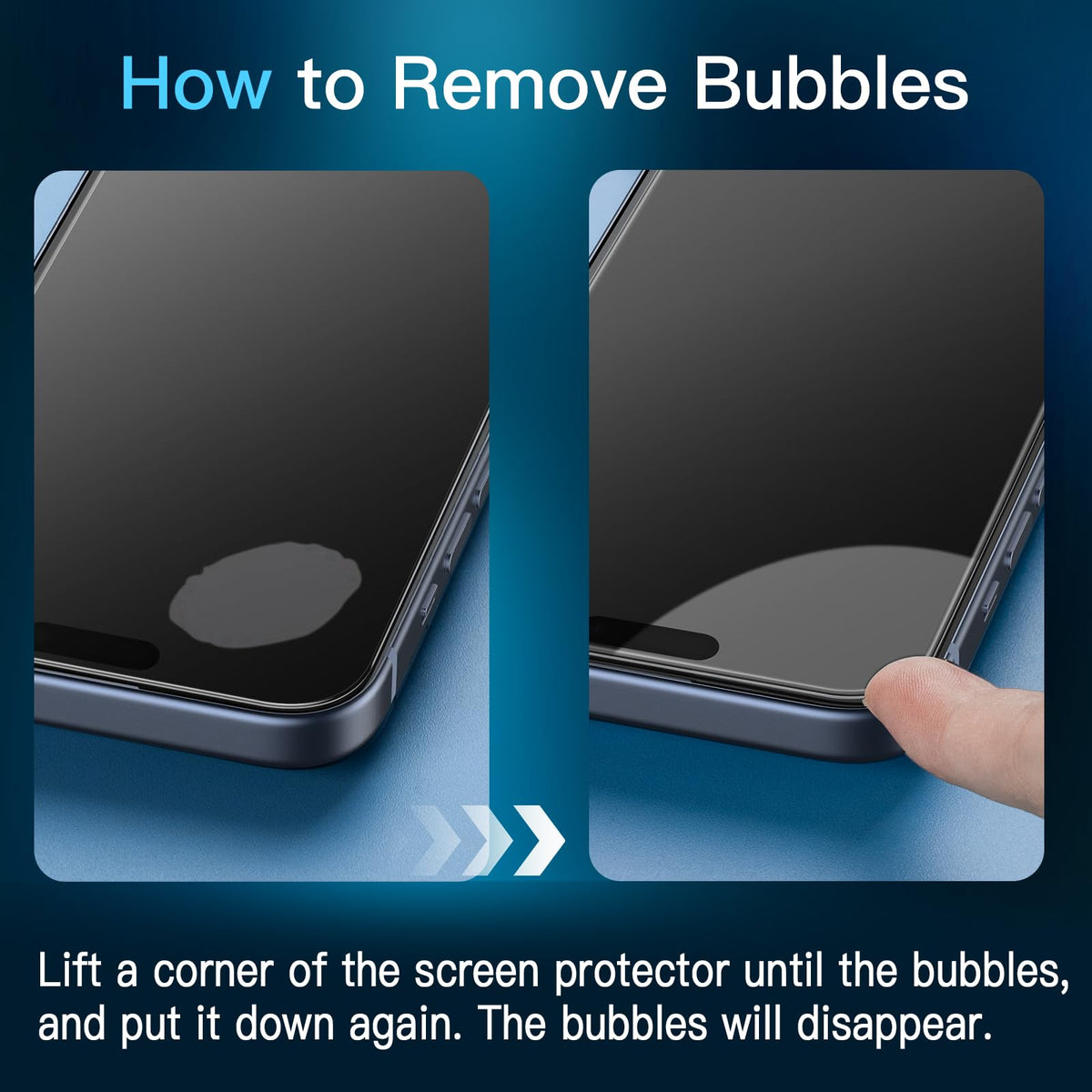 JETech Privacy Screen Protector for iPhone 18 Pro, 2-Pack