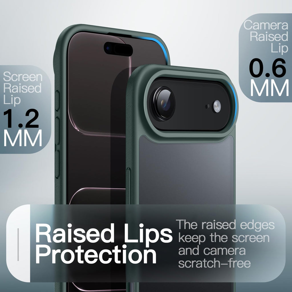 JETech Matte Case for iPhone Air, Black
