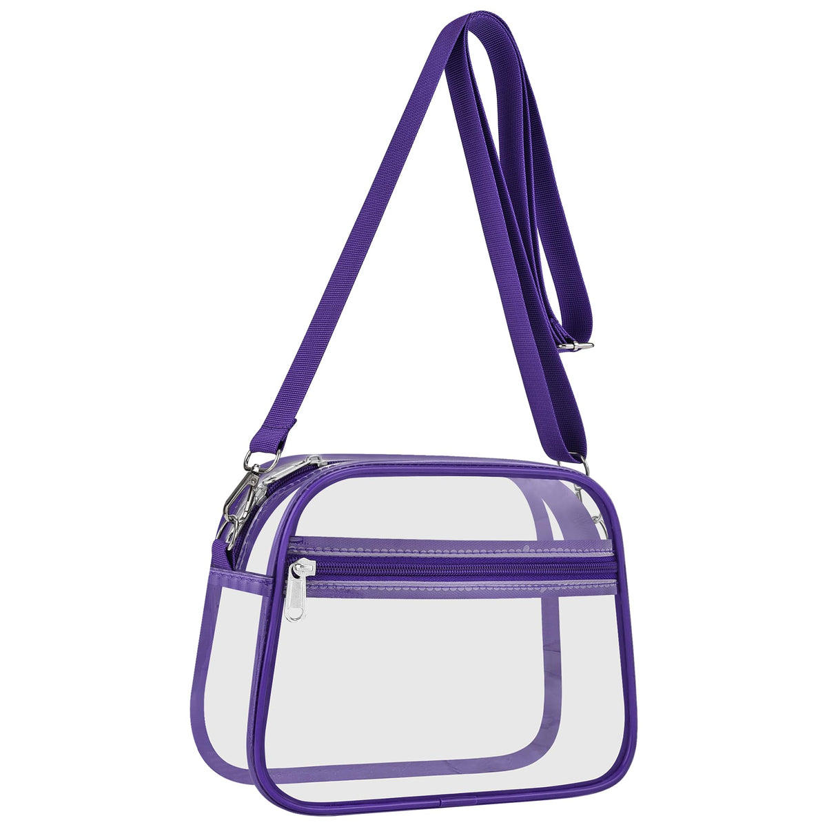 USPECLARE Clear Bag for Stadium Events Clear Sports Fan Handbags Purses
