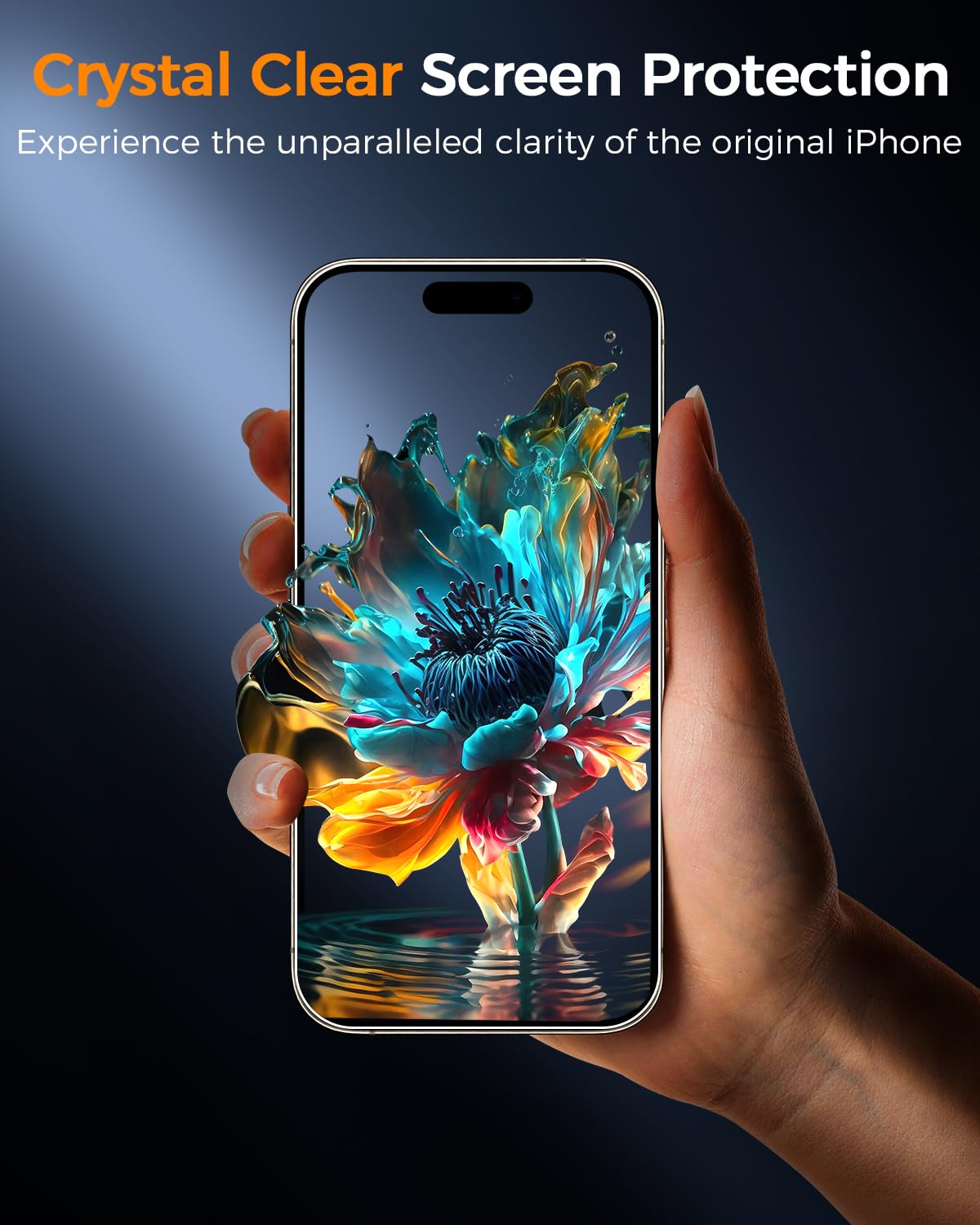 SIBEITU 3+3 Pack Screen Protector + Camera Lens Protector for iPhone 18 Pro