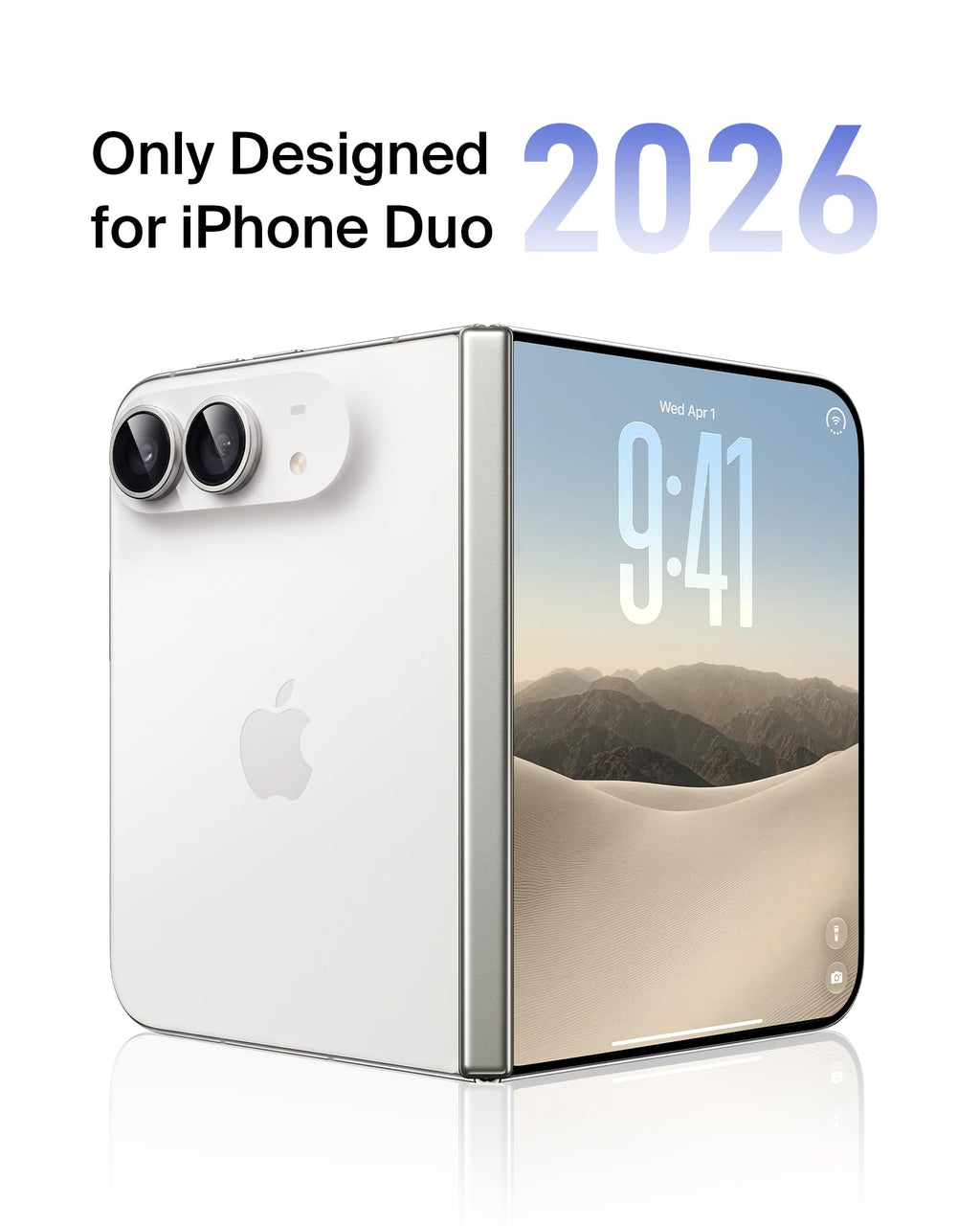Mkeke for iPhone 18 Pro Max Case Clear [Not-Yellowing]