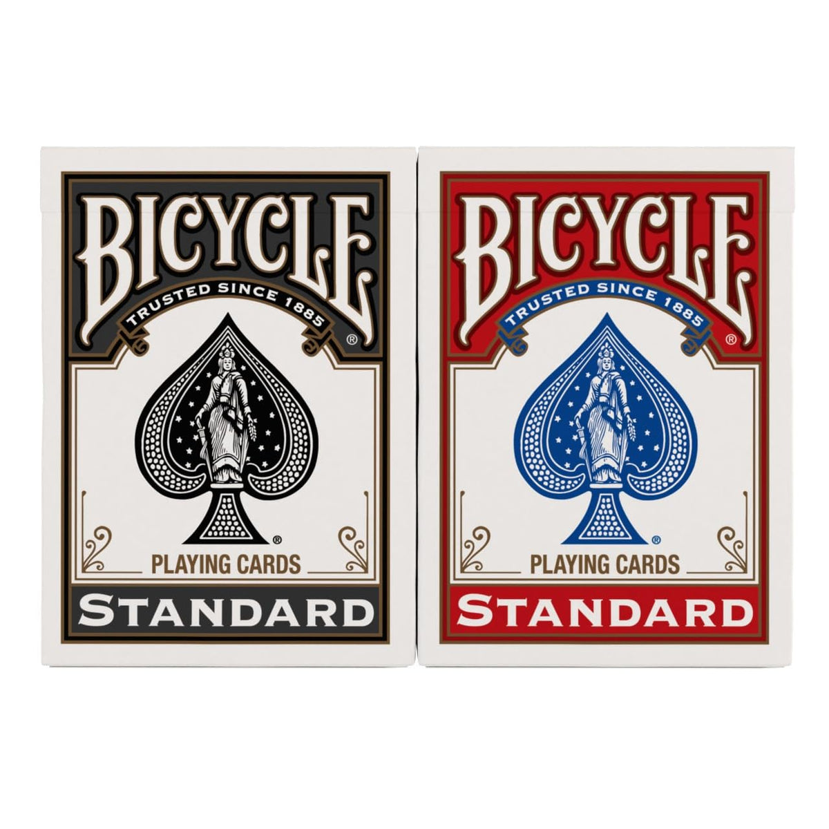 Bicycle Playing Cards 2 Pack Standard Poker Size Red and Blue
