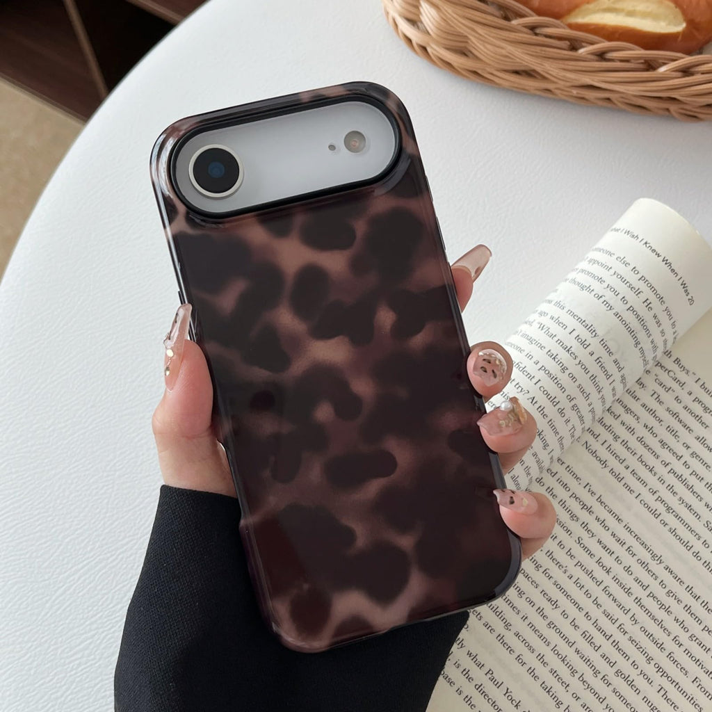 Longlayss Compatible with iPhone 16 Pro Case Tortoise Shell Phone Case