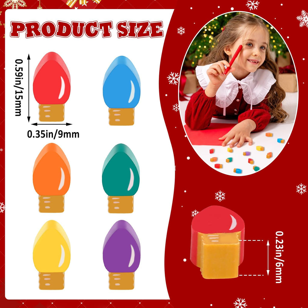 JUNEBRUSHS 150Pcs Fall Mini Erasers, Cute Thanksgiving Erasers Bulk