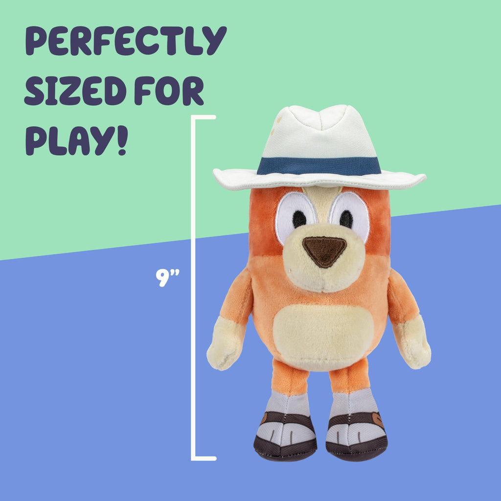 Bluey Friends 3 Pack Plush Toys, Lucky, Chloe and Coco