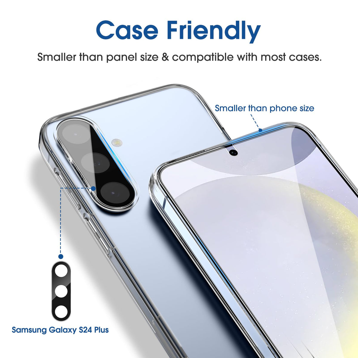 amFilm OneTouch for Samsung Galaxy S24 Ultra Screen Protector TemperedGlass