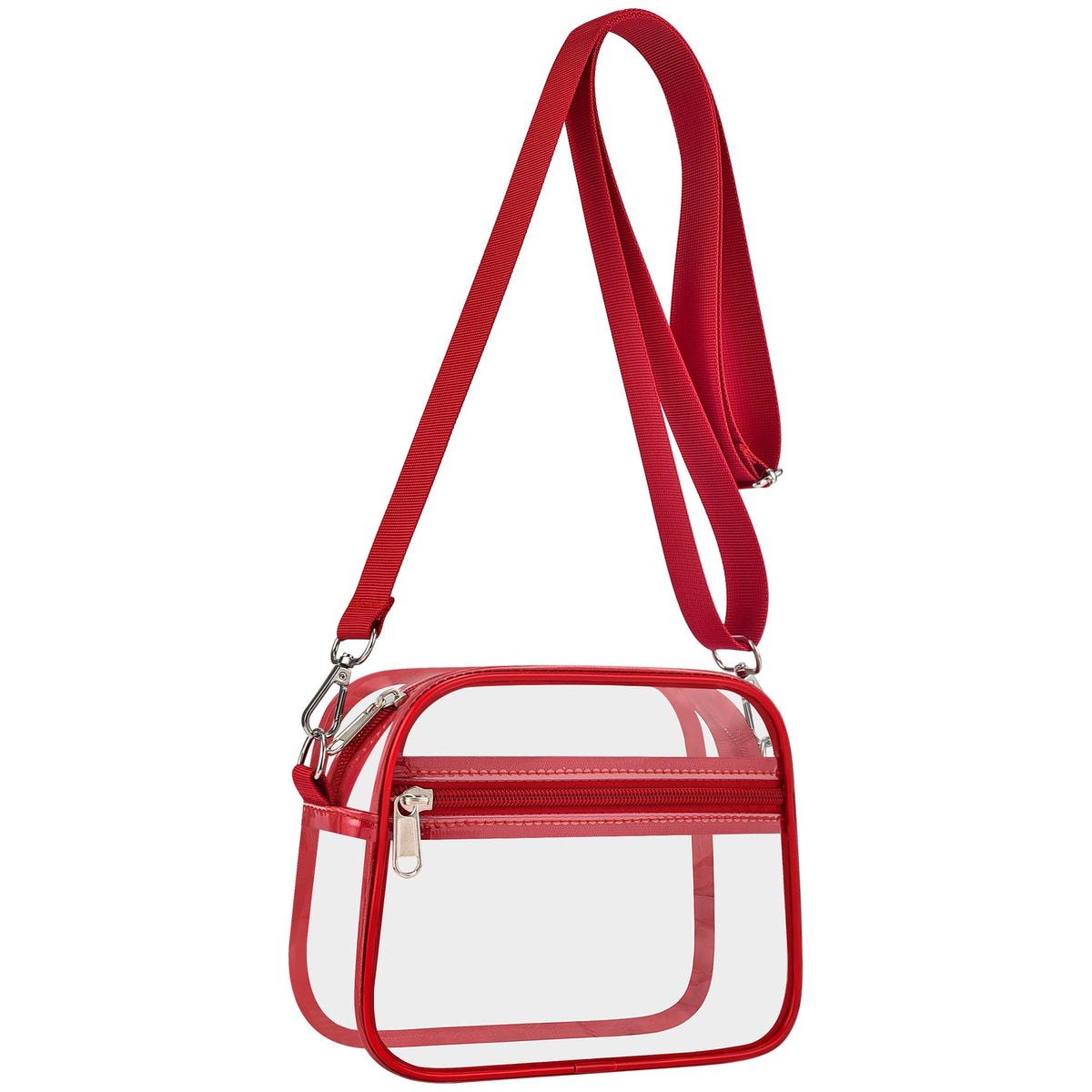 USPECLARE Clear Bag for Stadium Events Clear Sports Fan Handbags Purses