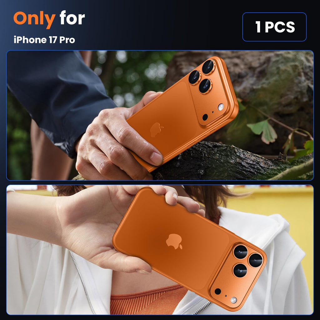 WSKEN for iPhone 17 Pro Max Camera Lens Protector - Military Grade Design