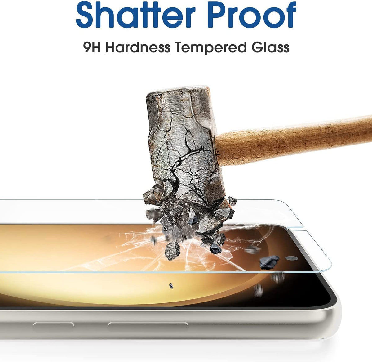 amFilm OneTouch for Samsung Galaxy S24 Ultra Screen Protector TemperedGlass