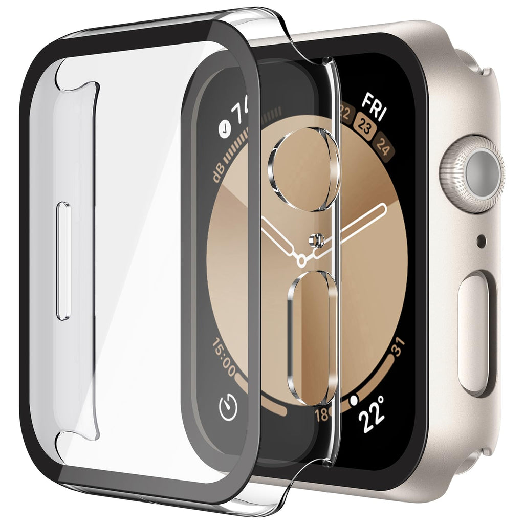 Misxi Case with Screen Protector for 38mm Apple Watch Series 3/2