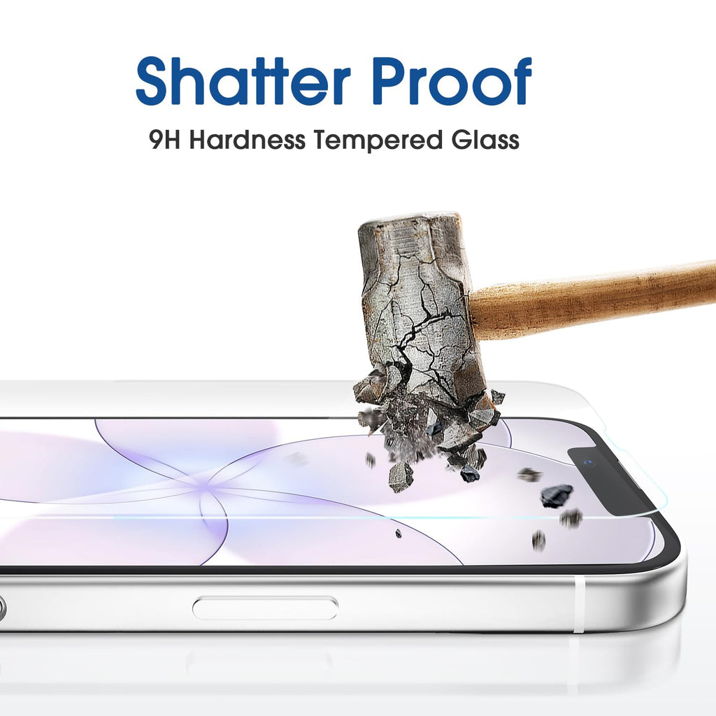 amFilm OneTouch for iPhone 18 Pro Max 6.9'' Screen Protector Tempered Glass