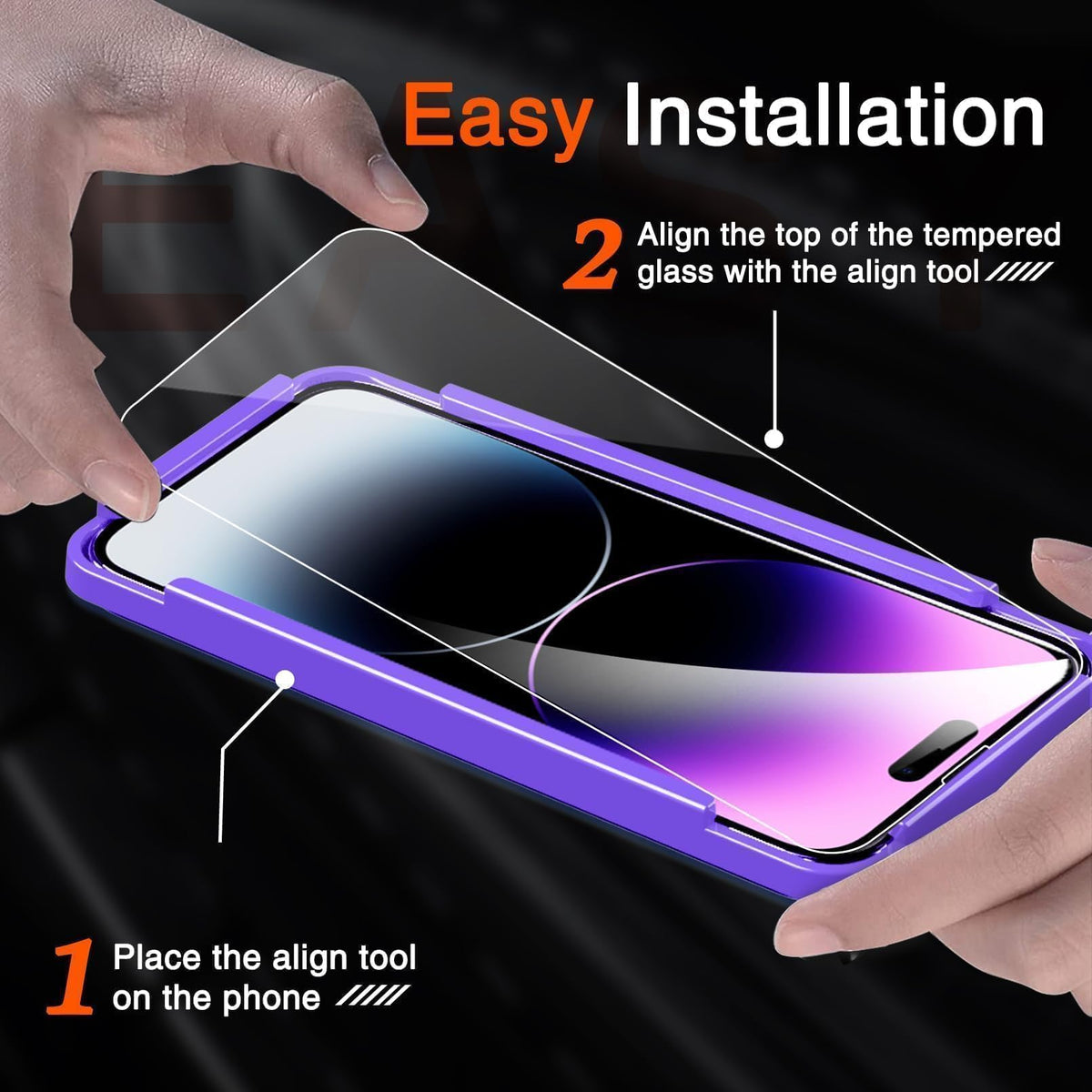 Milomdoi Privacy Screen Protector for iPhone 18 Pro Max, Tempered Glass