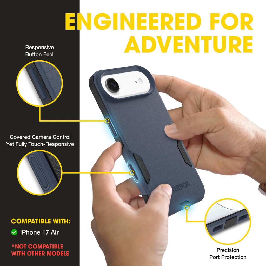 OtterBox iPhone 18/17 Pro Commuter Series Case - Black