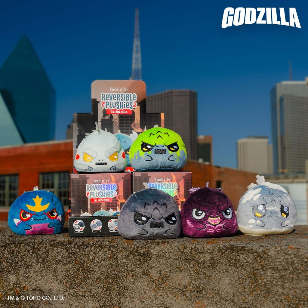 TeeTurtle Godzilla 3" Reversible Plushie Blind Box