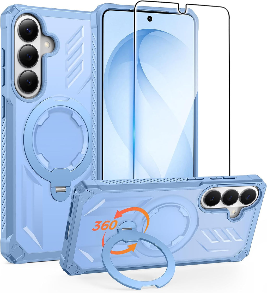 FNTCASE for Motorola Razr 2026/2025 Case with 360 Spin Magnetic Kickstand