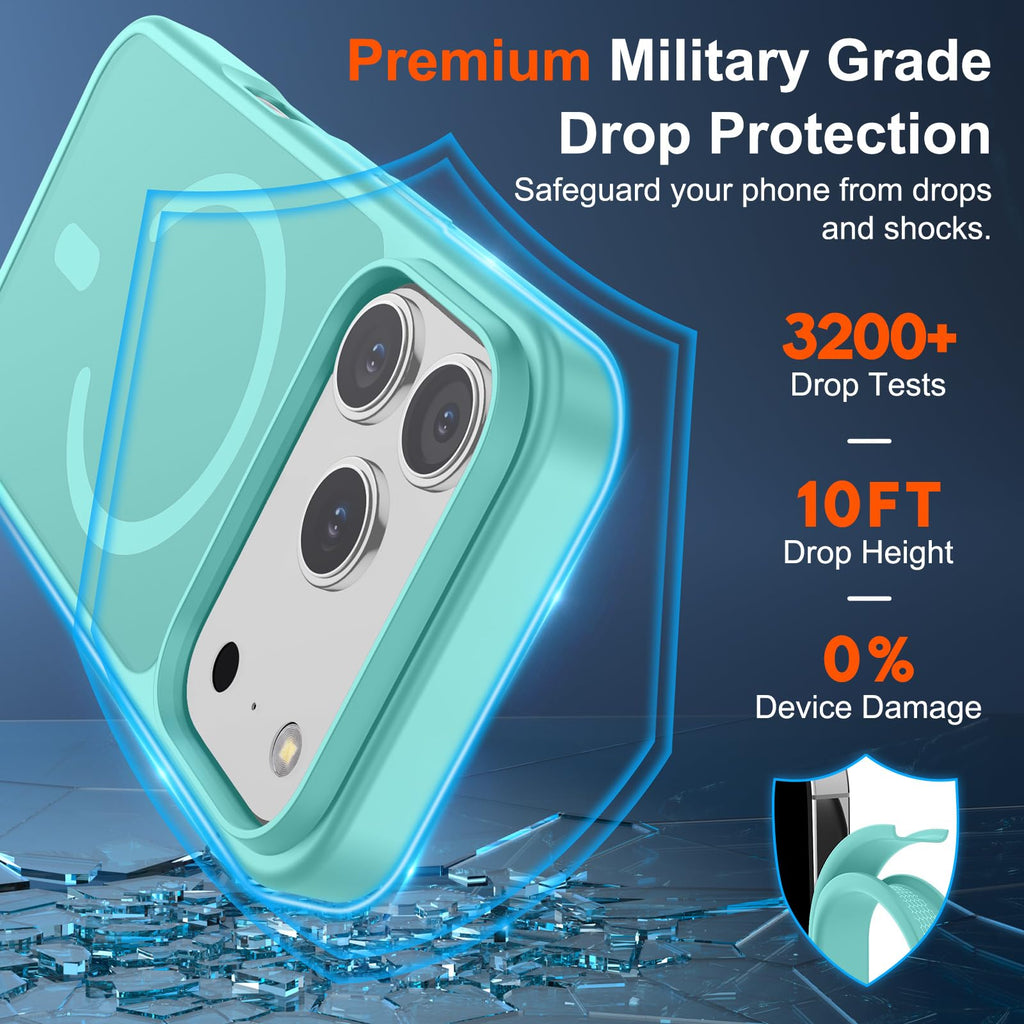 SUPFINE Magnetic for iPhone 18 Pro Max/17 Pro Max Case Dark Blue