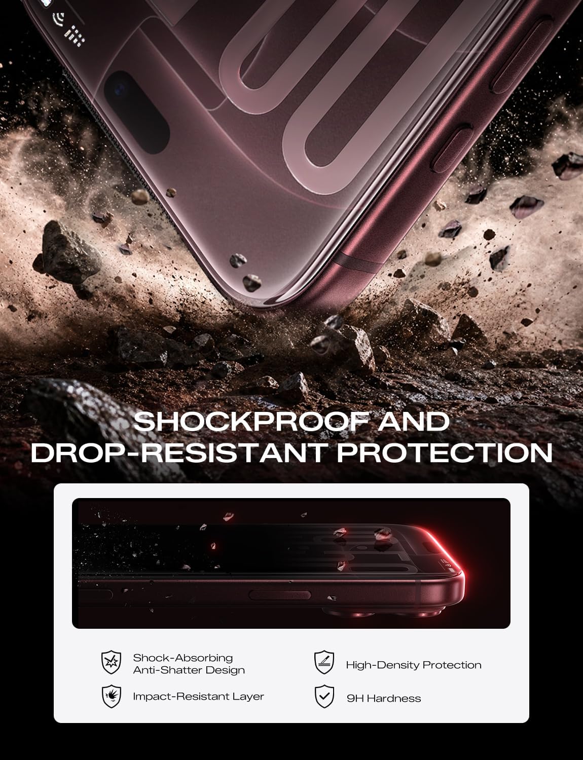 MAGIC JOHN for iPhone 18 Pro Max Screen Protector Easy Installation