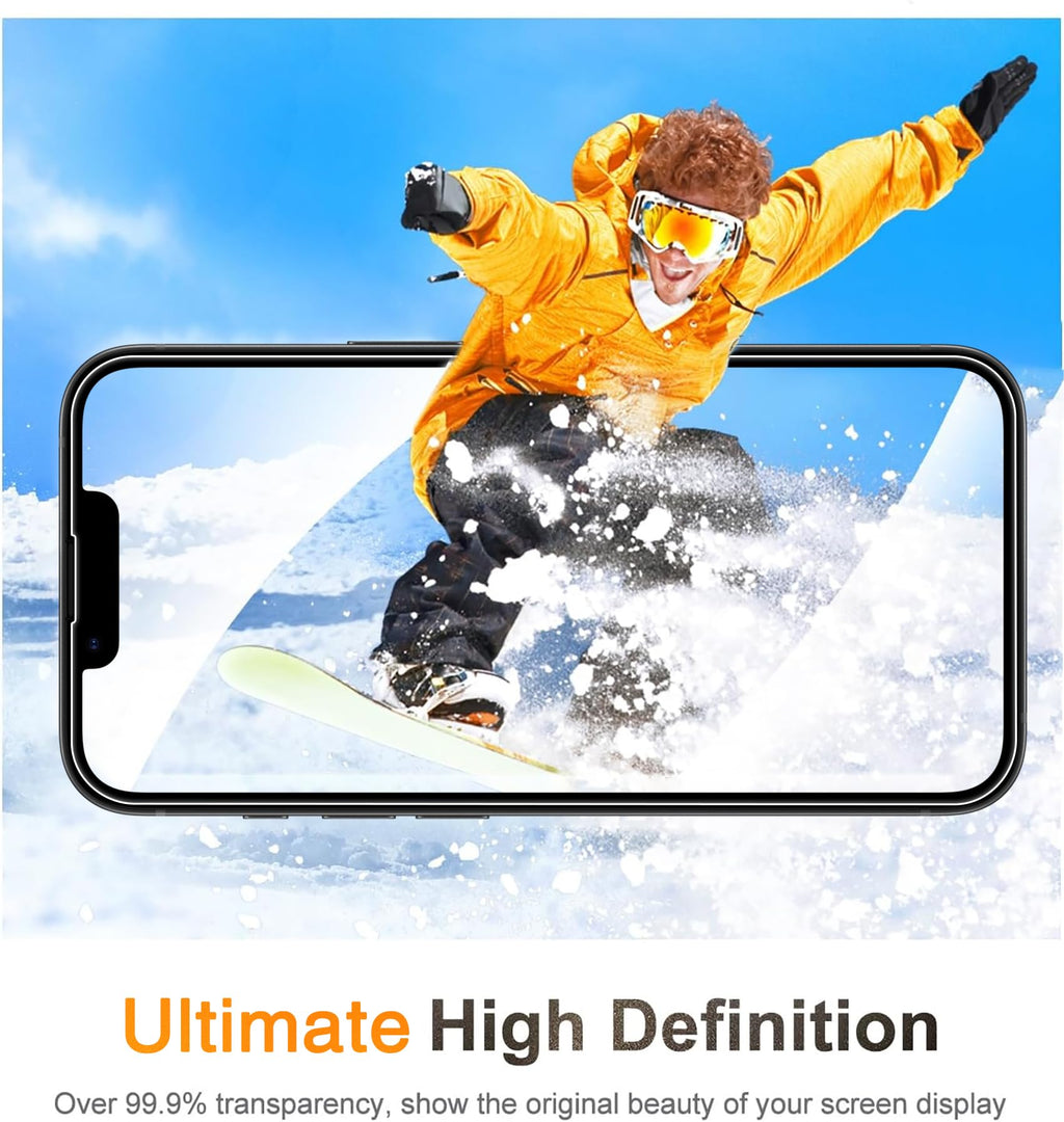 Wiaocit Privacy Screen Protector for iPhone 18 Pro, Tempered Glass