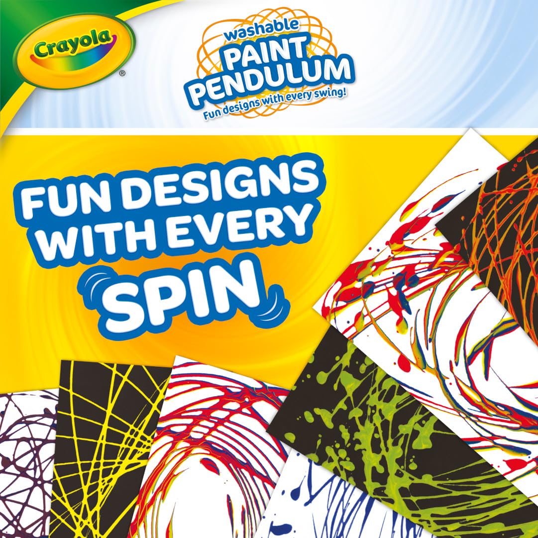 Crayola Washable Kids Paint Set (12ct), School Supplies for Kids, Classic and Glitter Paint, Classroom Essentials, Toddler Painting Kit, Ages 3+ [Amazon Exclusive]
