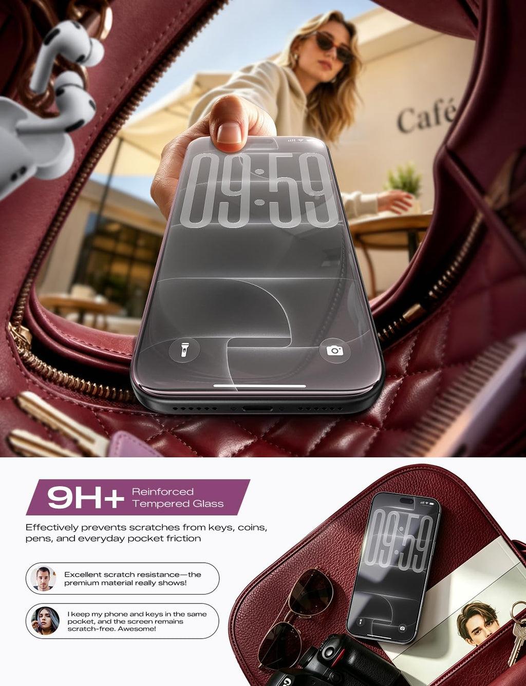 MAGIC JOHN for iPhone 18 Pro Max Screen Protector Easy Installation
